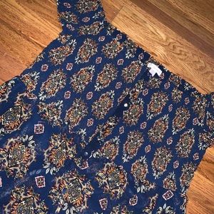 Xhilaration Romper/ Maxi Dress